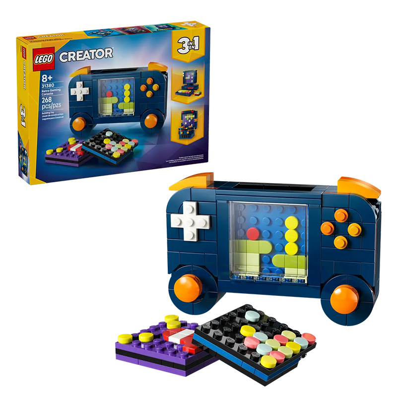 Retro Gaming Expo - LEGO Creator 3-in-1 Bouwstenen LG-31380 Retro