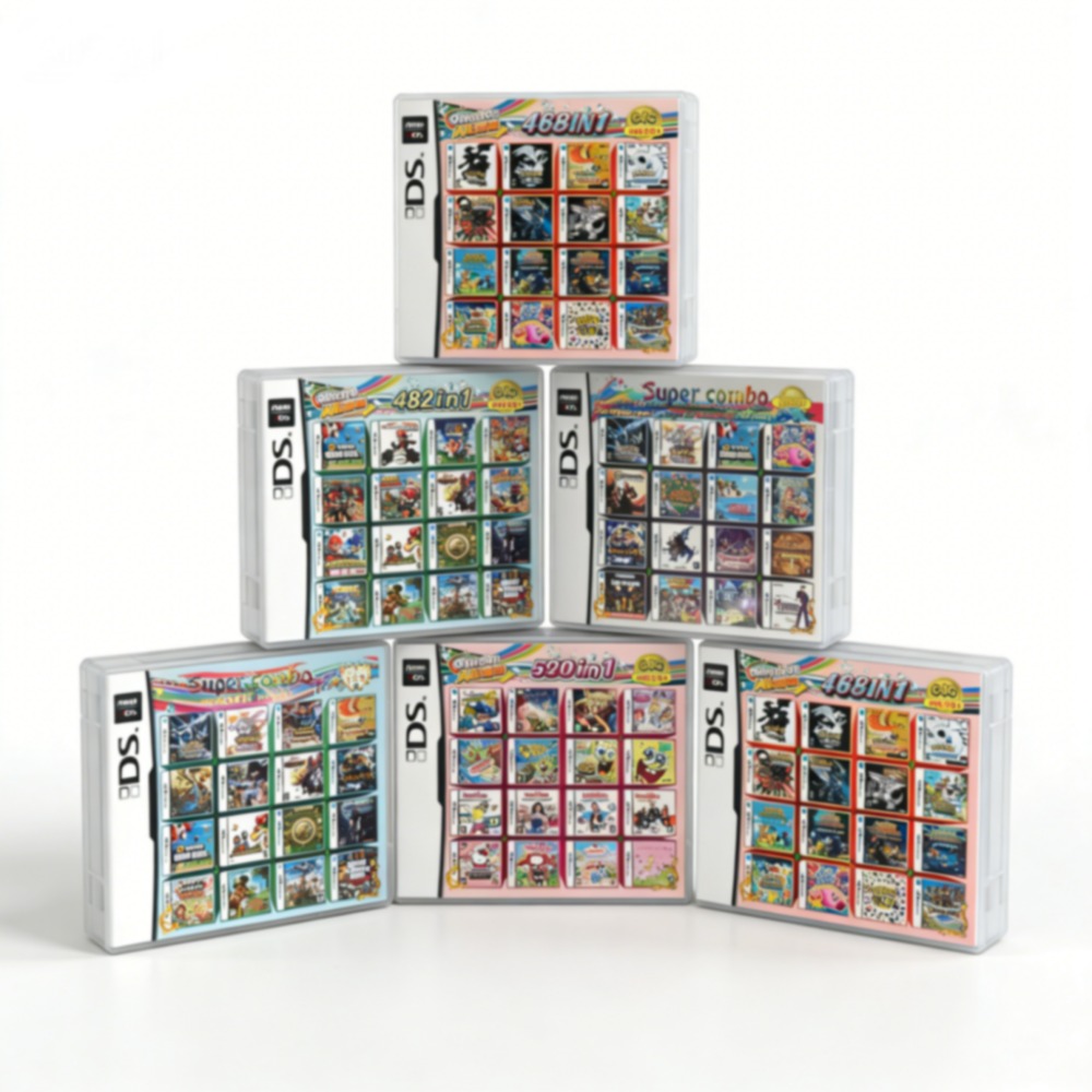 Retro Gaming Theme - •Pokem0n-themage multi-game cartridge voor DS/3DS/NDSL/2DS -