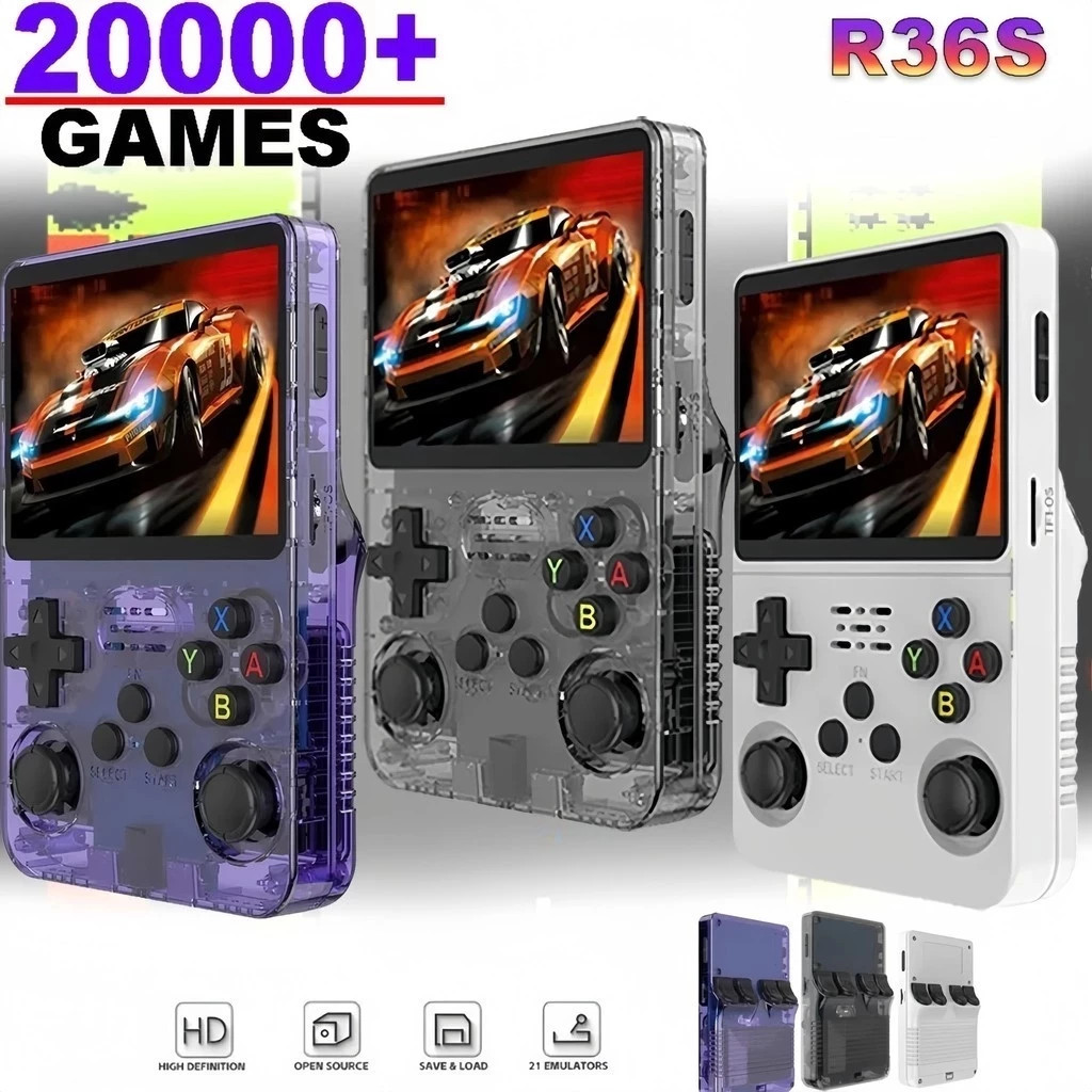 Retro Gaming Game Stick - Mini R36S Retro Handheld Video Game