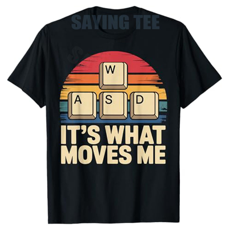 Retro Gaming Gifts For Men - Retro WASD Gaming Keys Grappige PC