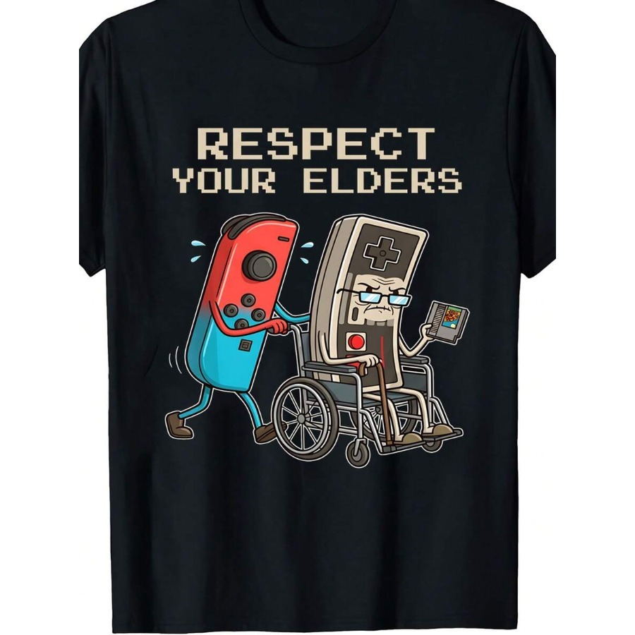 Retro Gaming Shops - 【Nieuwe collectie】 Respecteer uw oudsten Retro
