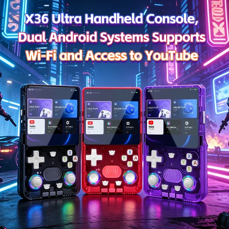 Retro Gaming Youtubers - X36Ultra Retro Handheld Console Android 10.0
