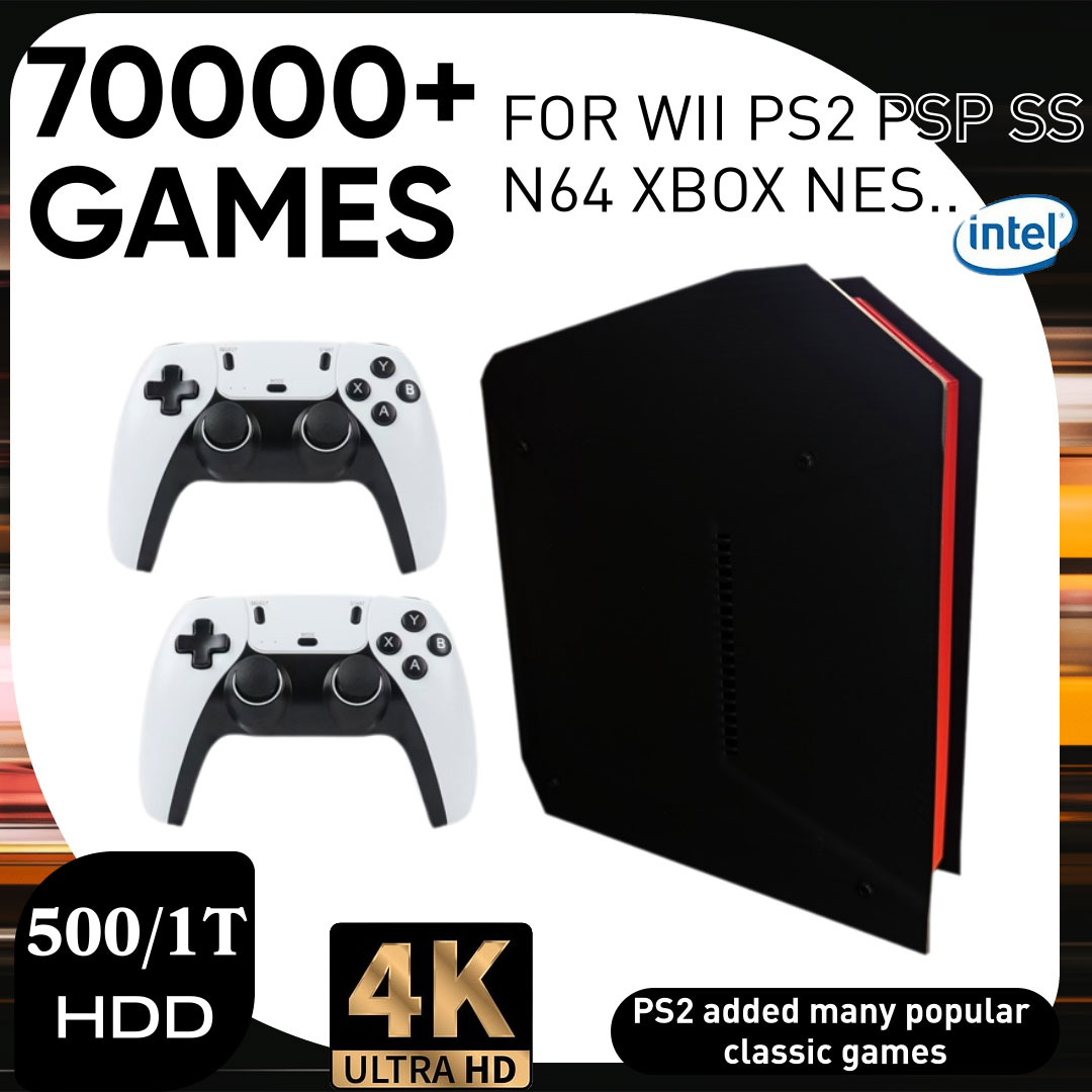 Retro X8 Gaming Console - X4 Retro Videogameconsole met 1TB Dual-system