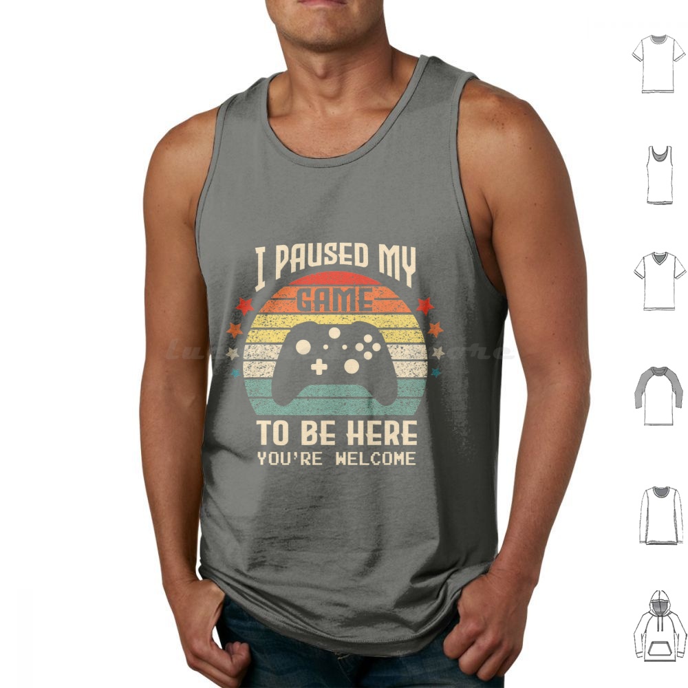 Retro Gaming Gifts For Men - Ik pauzeerde mijn spel om hier
