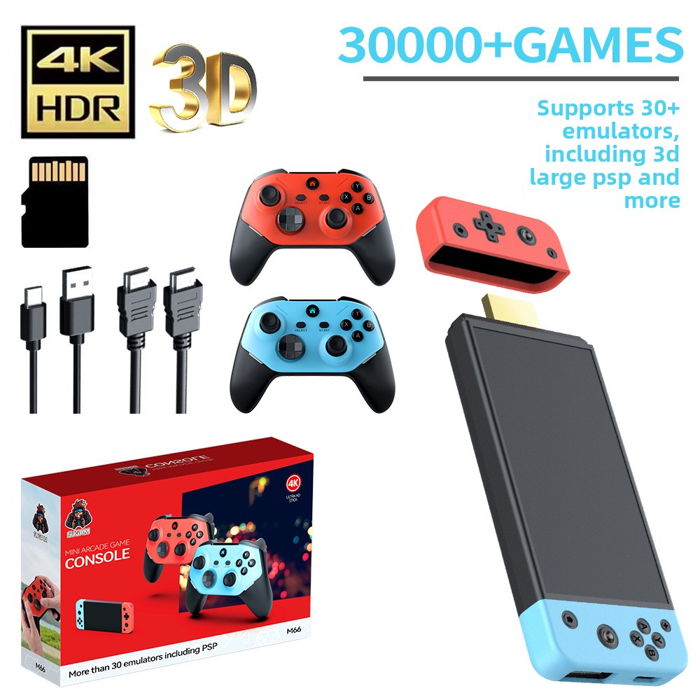 Retro Gaming Game Stick - Retro Gameconsole 30.000+ Spellen Stick, 30