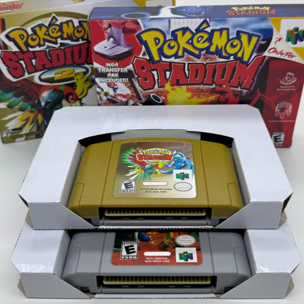 Retro Gaming Pokemon - Pokemon Stadium 1 & 2 Game