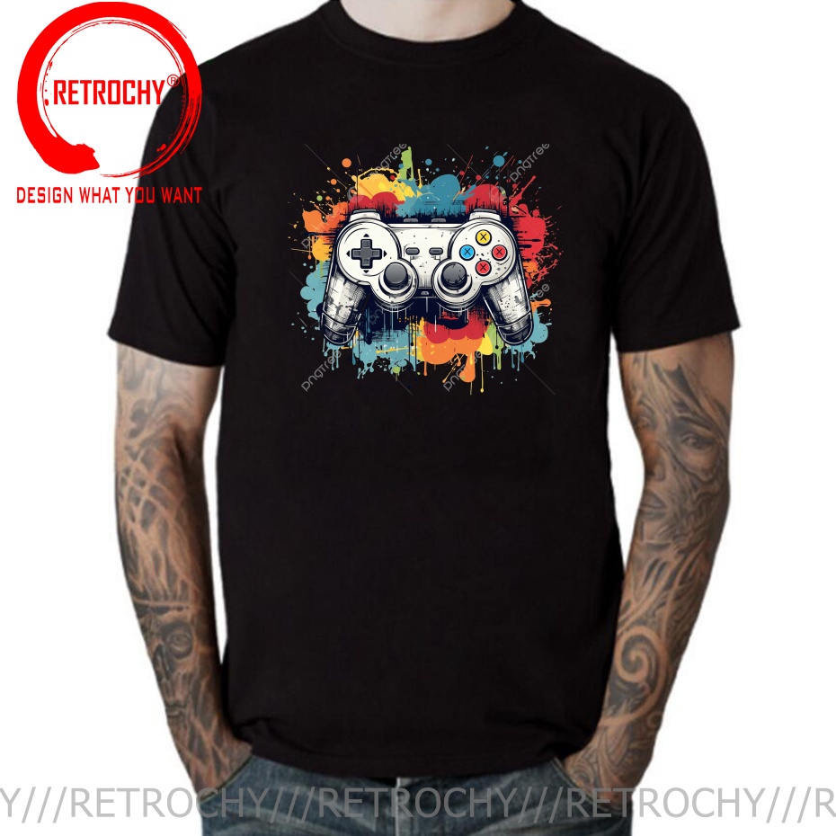Retro Gaming Shops - Retro Gamer Distressed Gaming Grafische T-Shirt