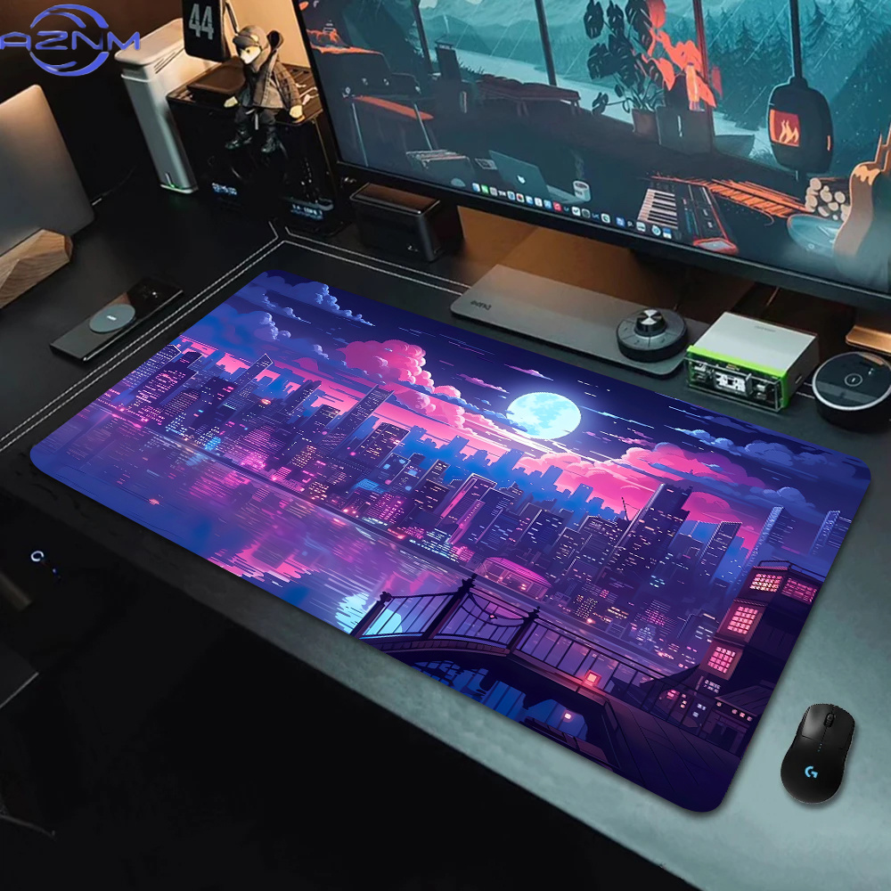 Retro City Street Muismat Neon - Retro Gaming Tokyo recensie en prijs