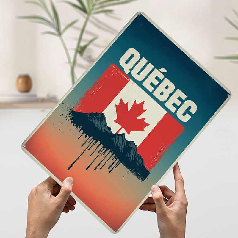 Quebec Travel Gedrukte Poster  - Retro Gaming Quebec recensie en prijs
