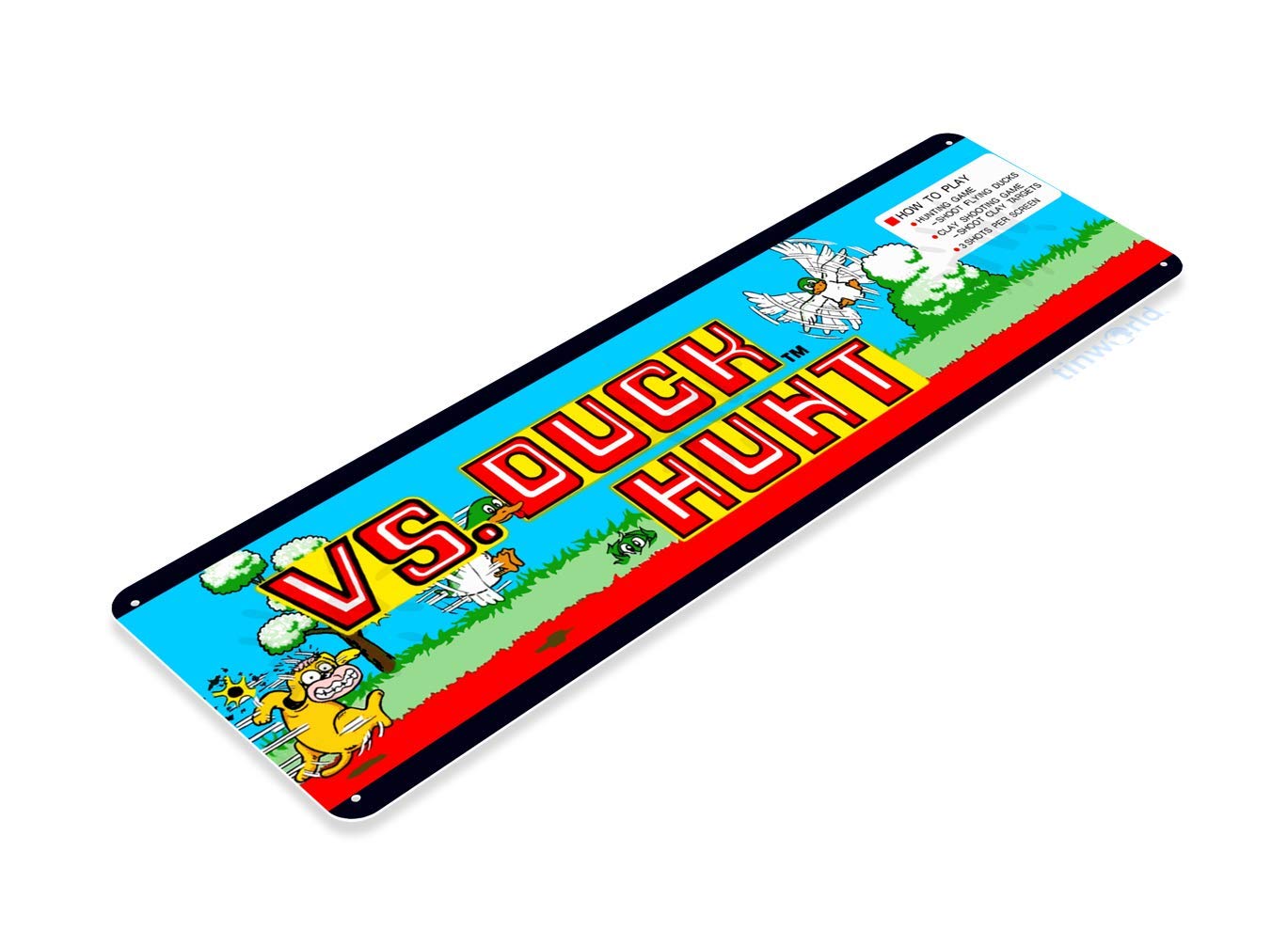 Tinnen Bord Duck Hunt Arcade F - Retro Gaming Shops recensie en prijs