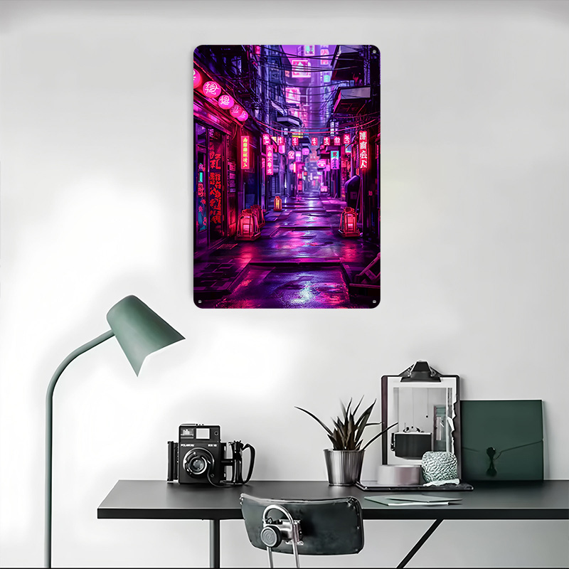 Tokyo Nights Cyberpunk Poster  - Retro Gaming Tokyo recensie en prijs