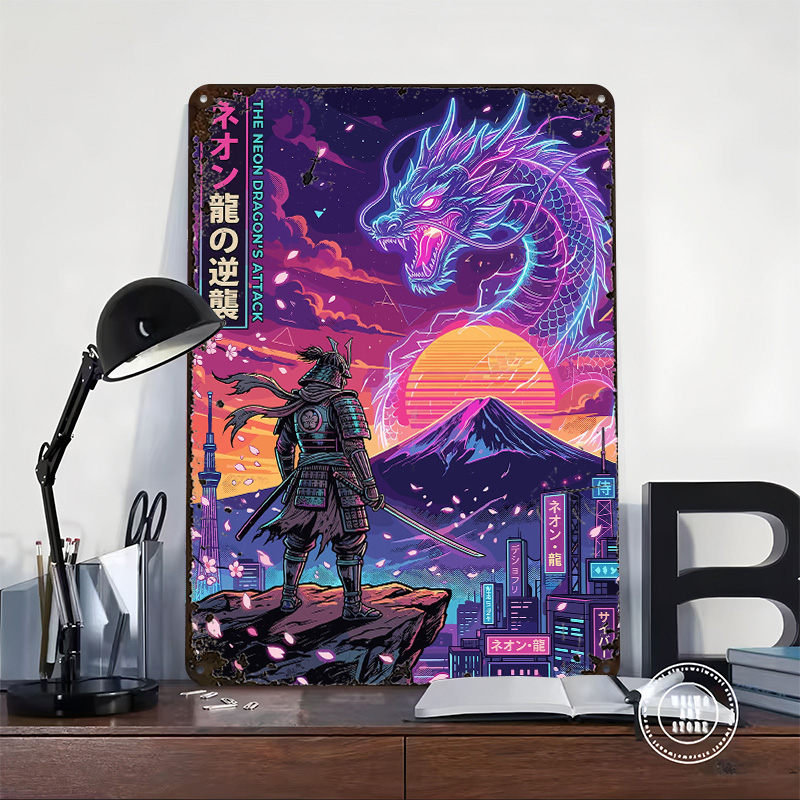 Samurai Vs Neon Dragon in Cybe - Retro Gaming Tokyo recensie en prijs