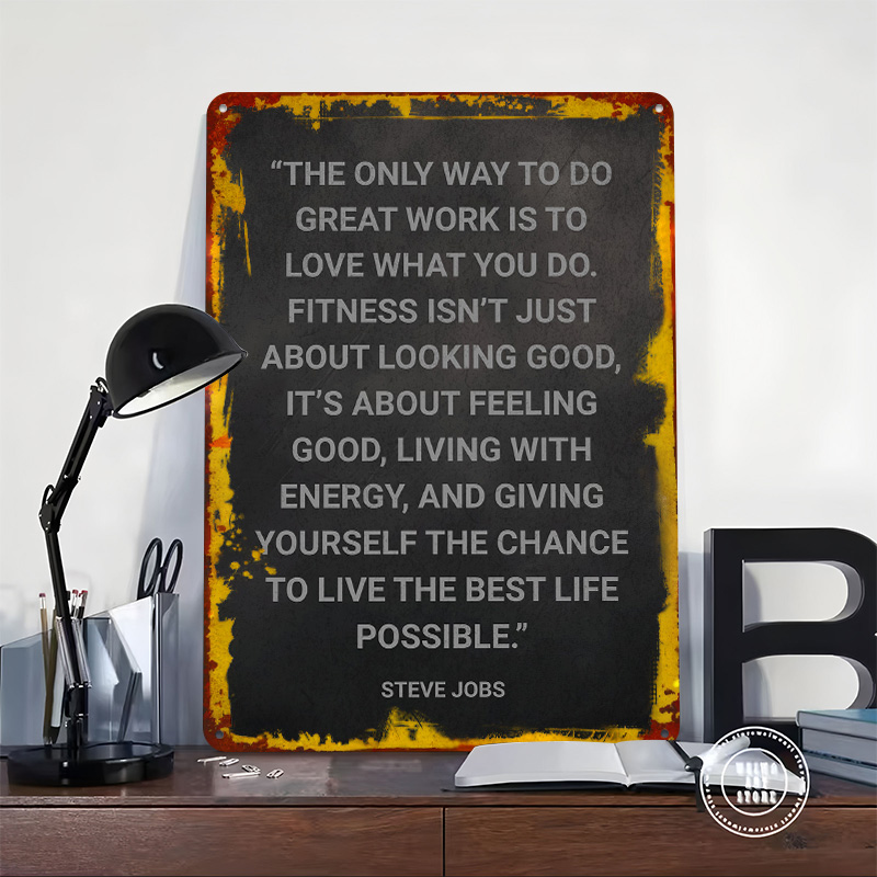 Steve Jobs Fitness Citaat Meta - Retro Gaming At recensie en prijs