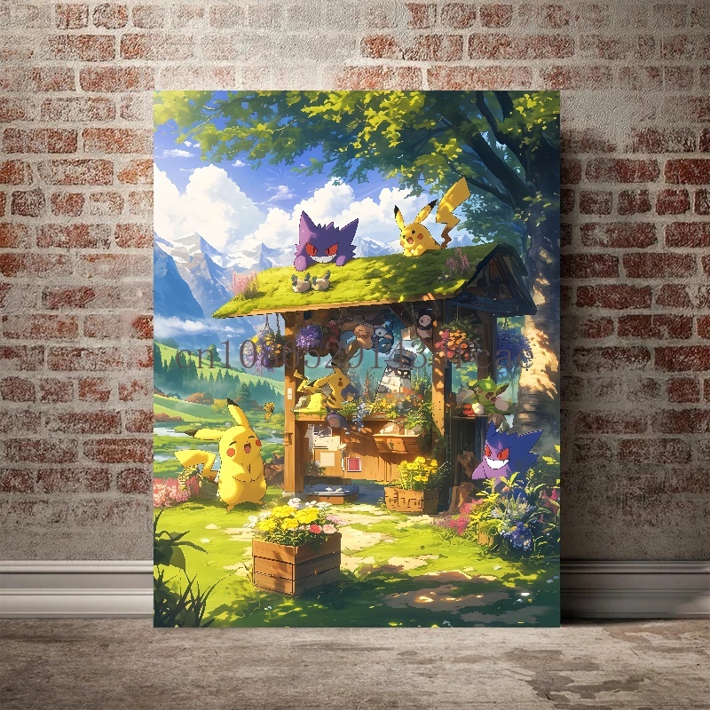 Pokemon Retro Cartoon Poster P - Retro Gaming Pokemon recensie en prijs