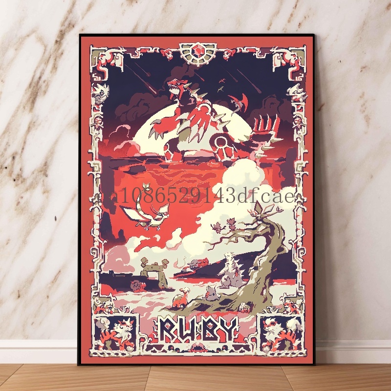 Pokemon Retro Cartoon Poster K - Retro Gaming Pokemon recensie en prijs