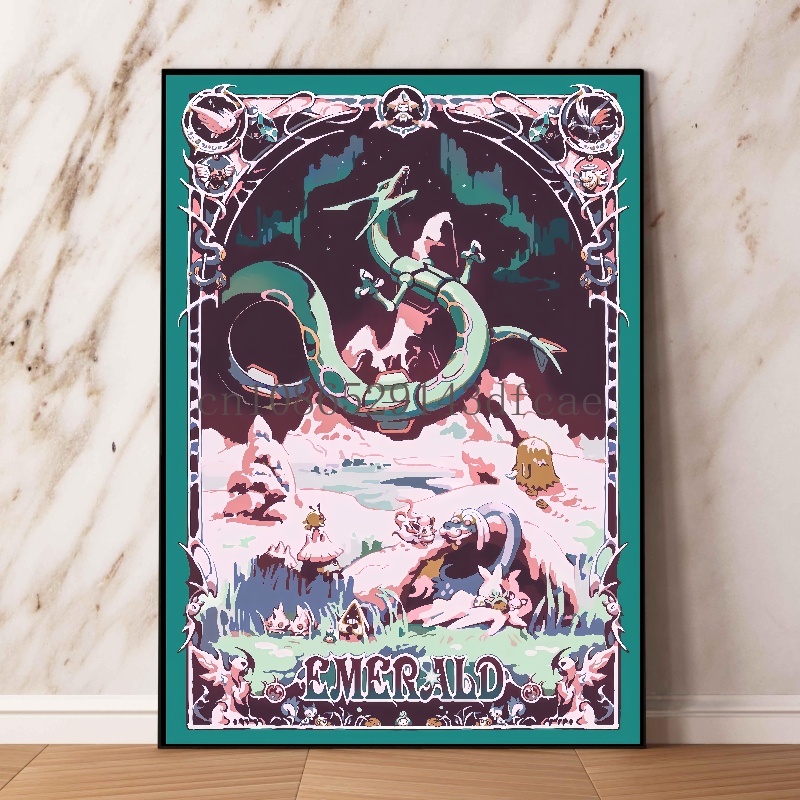 Pokemon Retro Cartoon Poster K - Retro Gaming Pokemon recensie en prijs