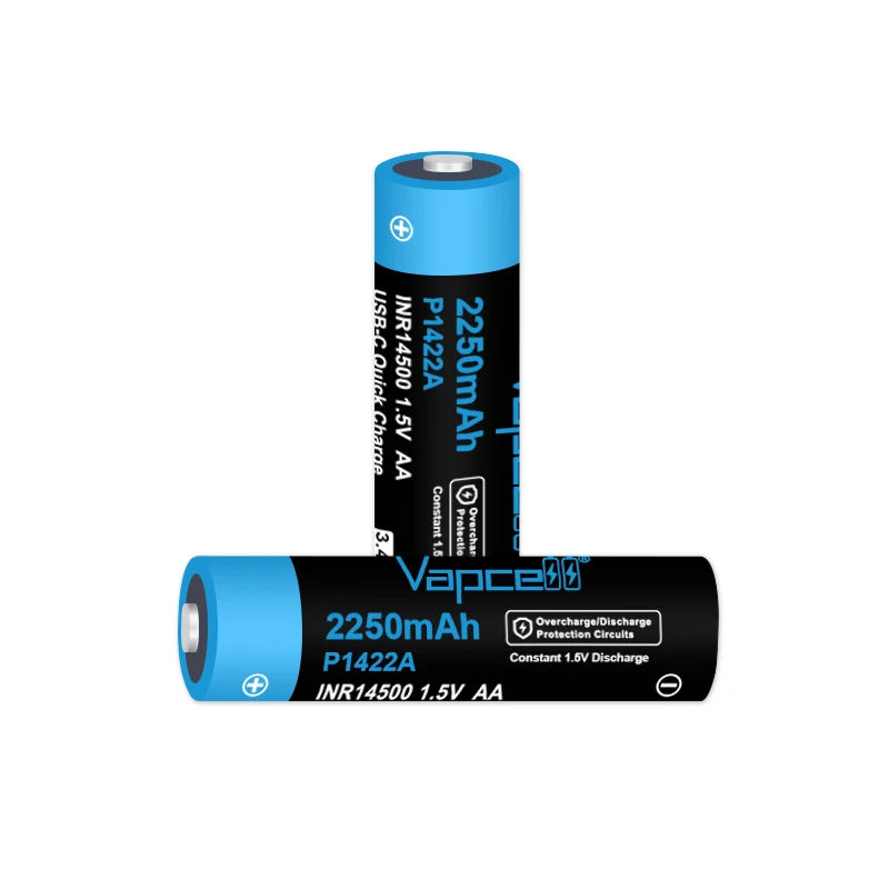 USB-C oplaadbare batterij Vapc - Rechargeable Battery Aa recensie en prijs