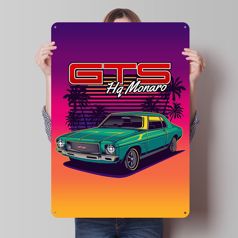 HQ Monaro GTS Retro Auto Metal - Retro Gaming At recensie en prijs