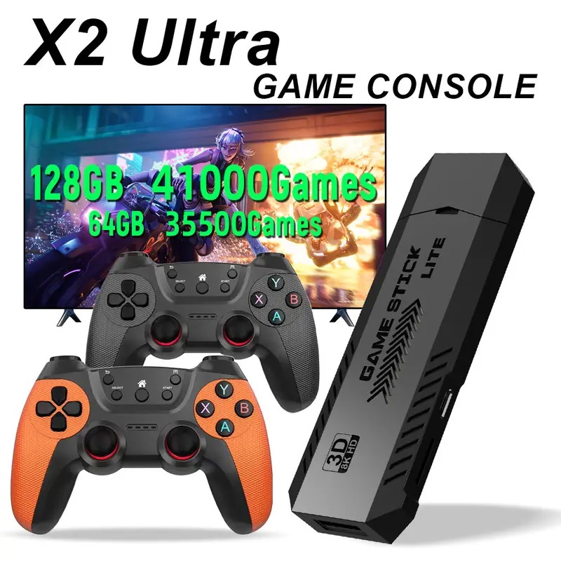 X2 Ultra Pro Retro Game Stick  - Retro Gaming Theme recensie en prijs