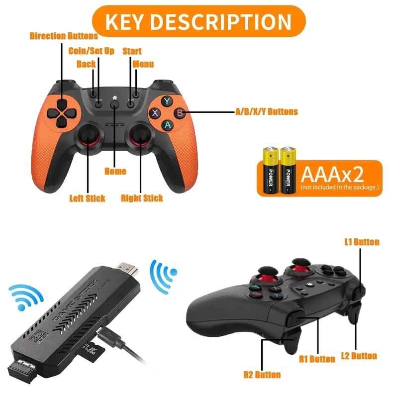 X2 Ultra Pro Retro Game Stick  - Retro Gaming Theme recensie en prijs