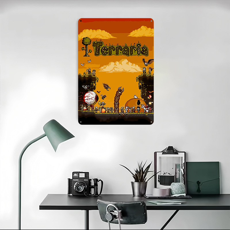 Terraria Pixel Art Game Geprin - Retro Gaming At recensie en prijs