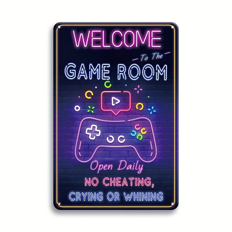 Welkom bij de Game Room metale - Game Retro Gaming recensie en prijs