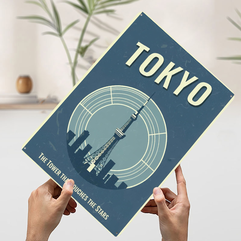 Tokyo Tower Vintage Travel Ged - Retro Gaming Tokyo recensie en prijs