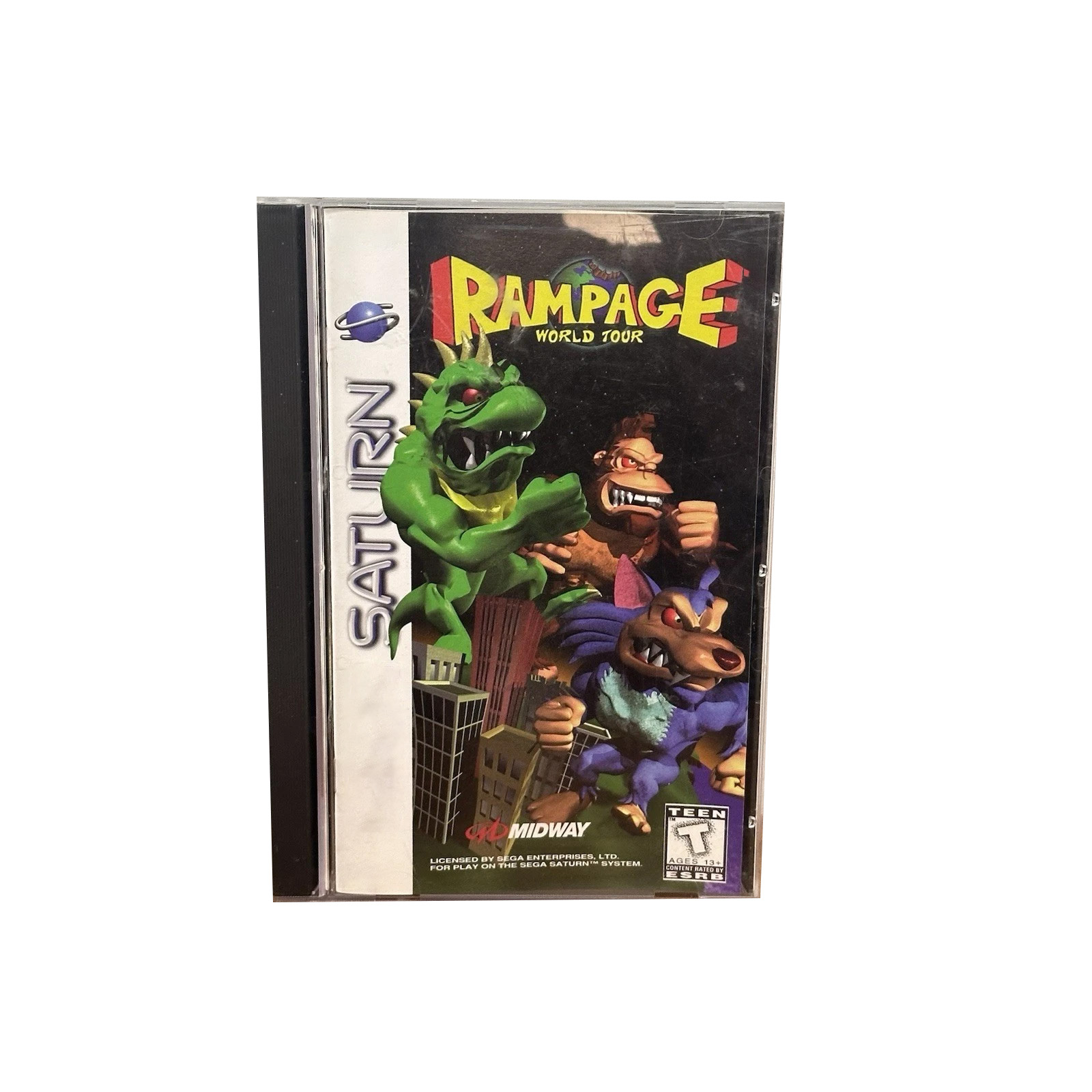 Saturn Copy Disc Game Rampage  - Retro Gaming Console recensie en prijs