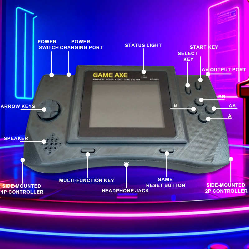 PFT Elite 4-inch draagbare arc - Retro Gaming Console recensie en prijs