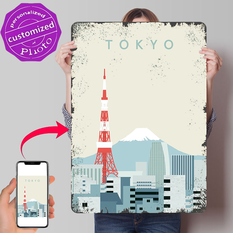 Tokyo Poster Retro 3D Geprint  - Retro Gaming Tokyo recensie en prijs