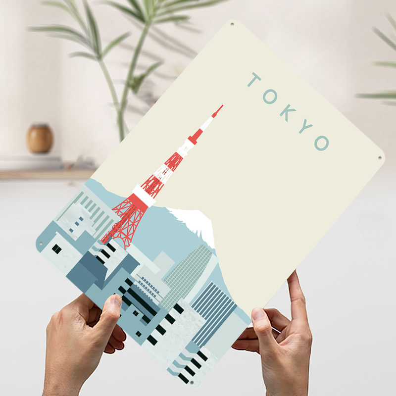 Tokyo Poster Retro 3D Geprint  - Retro Gaming Tokyo recensie en prijs