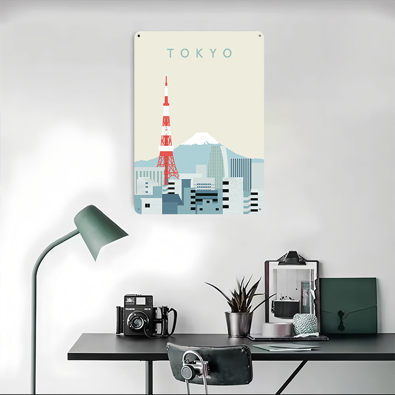 Tokyo Poster Retro 3D Geprint  - Retro Gaming Tokyo recensie en prijs