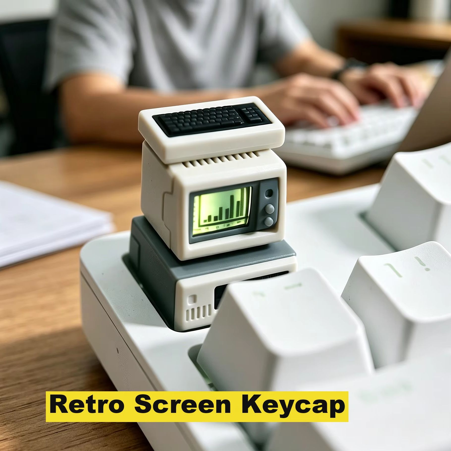 Retro Computer Keycap Backlit  - Retro Gaming Expo recensie en prijs