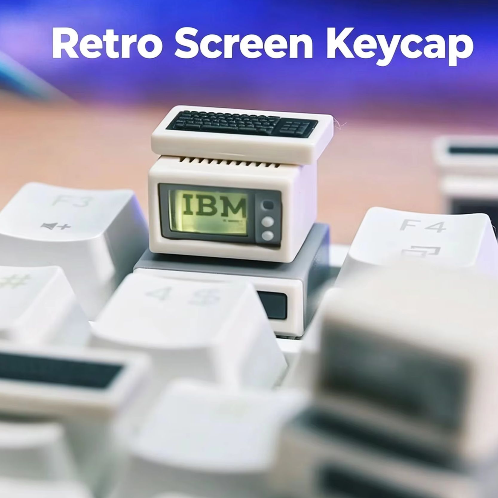Retro Computer Keycap Backlit  - Retro Gaming Expo recensie en prijs