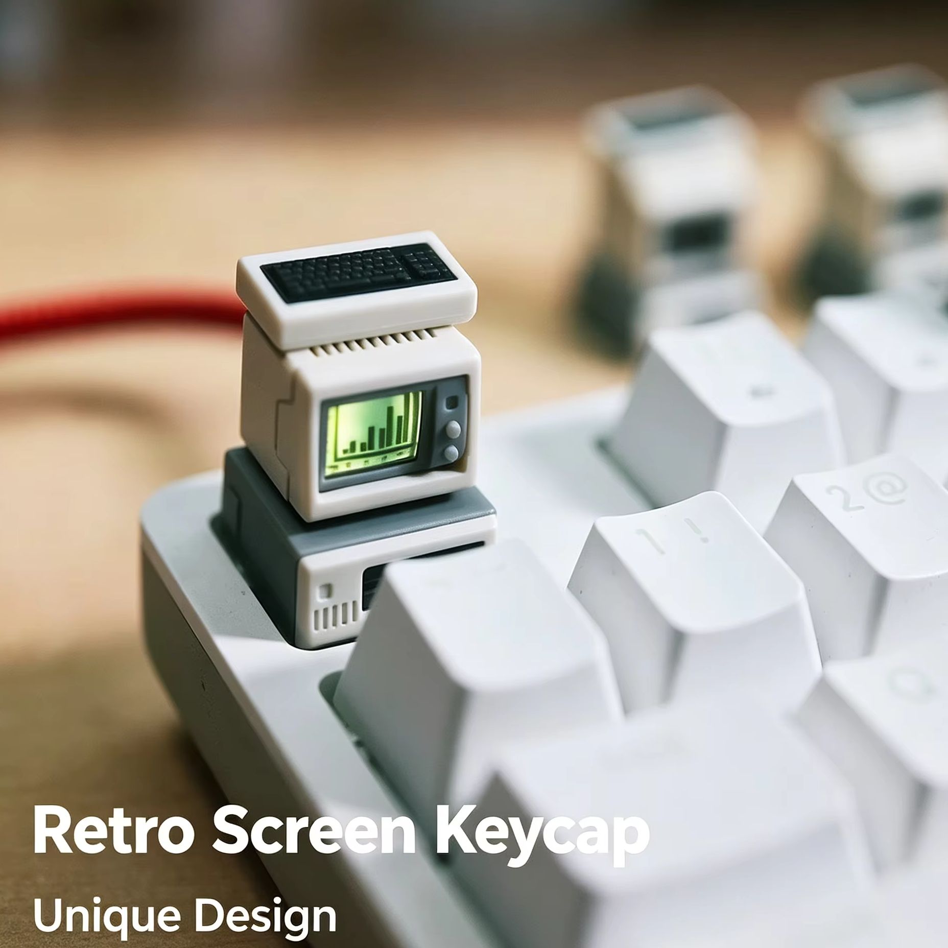 Retro Computer Keycap Backlit  - Retro Gaming Expo recensie en prijs