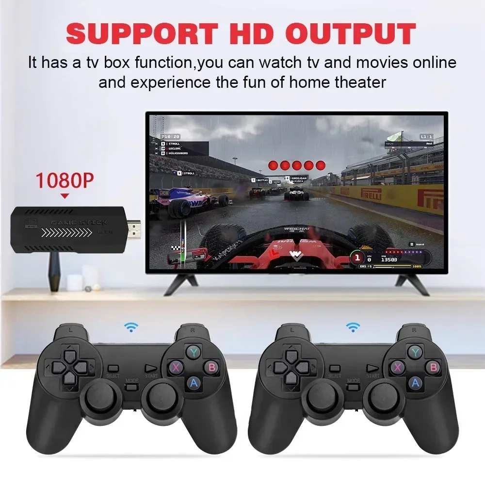 X2Plus Retro 4K 3D HD Game Sti - Retro Gaming Game Stick recensie en prijs