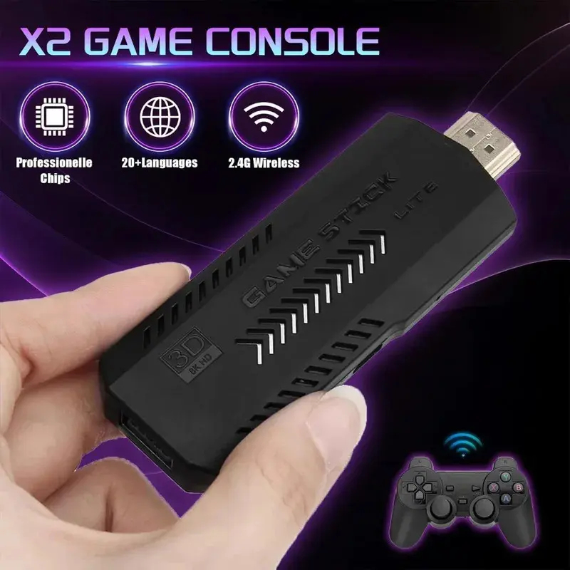 X2 PLUS Retro Gaming Console 6 - Retro Gaming Game Stick recensie en prijs