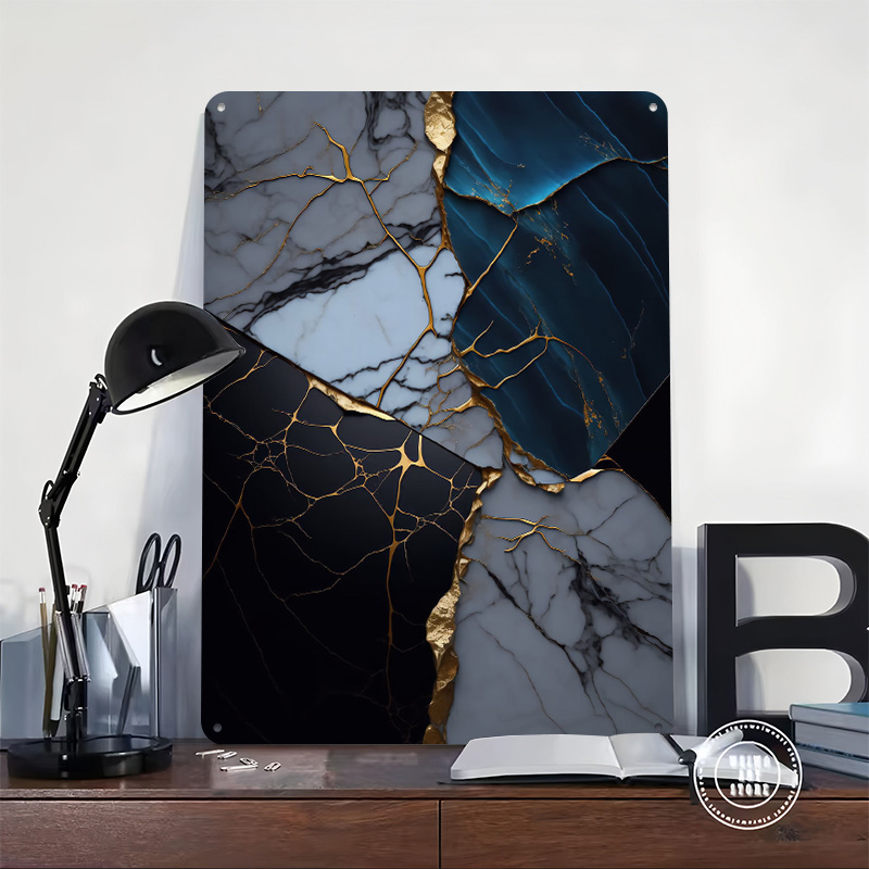 Abstract marmeren Kintsugi pos - Retro Gaming Gifts For Men recensie en prijs