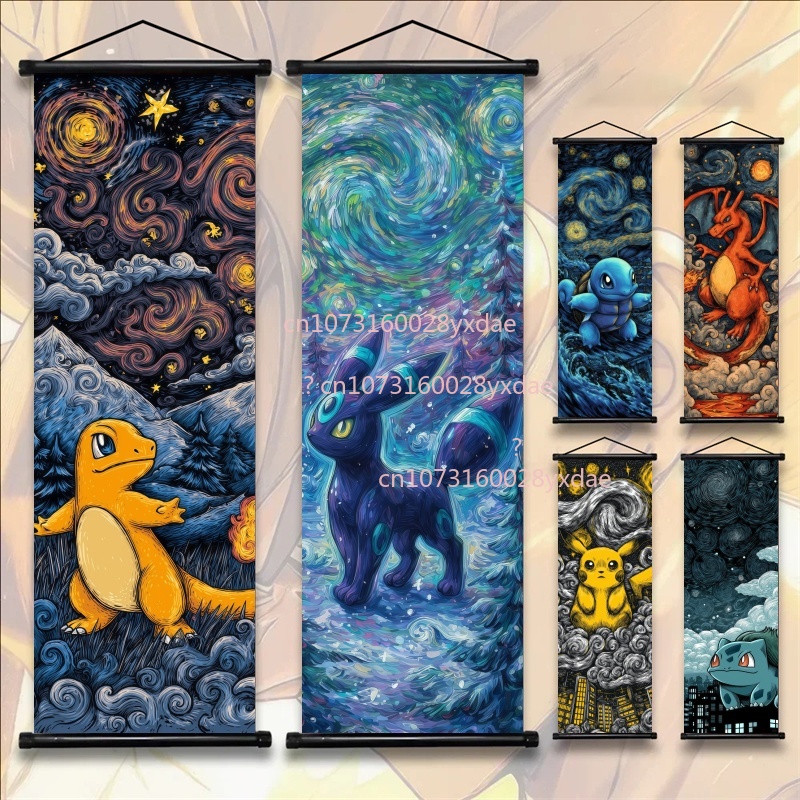 Gedrukte Pokemon-poster, anime - Retro Gaming Pokemon recensie en prijs