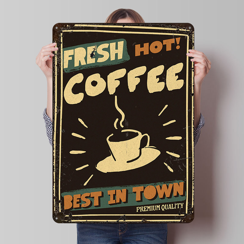 Koffieshop Vintage Poster Aang - Retro Gaming Shops recensie en prijs