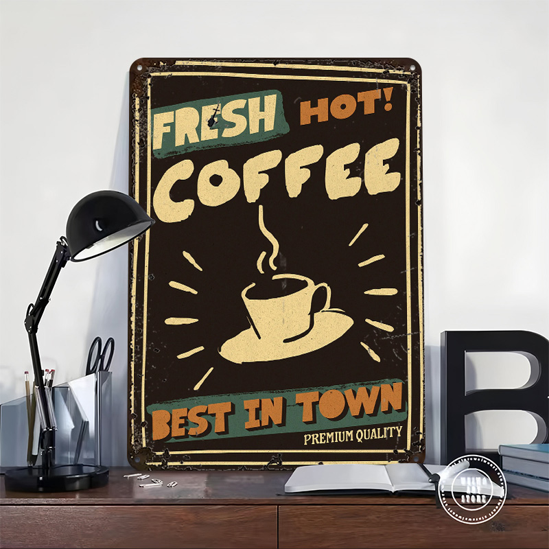 Koffieshop Vintage Poster Aang - Retro Gaming Shops recensie en prijs