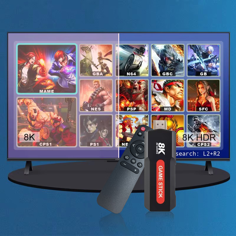 X2 Game Stick HD 4K 8K 3D Cons - Retro Gaming Game Stick recensie en prijs