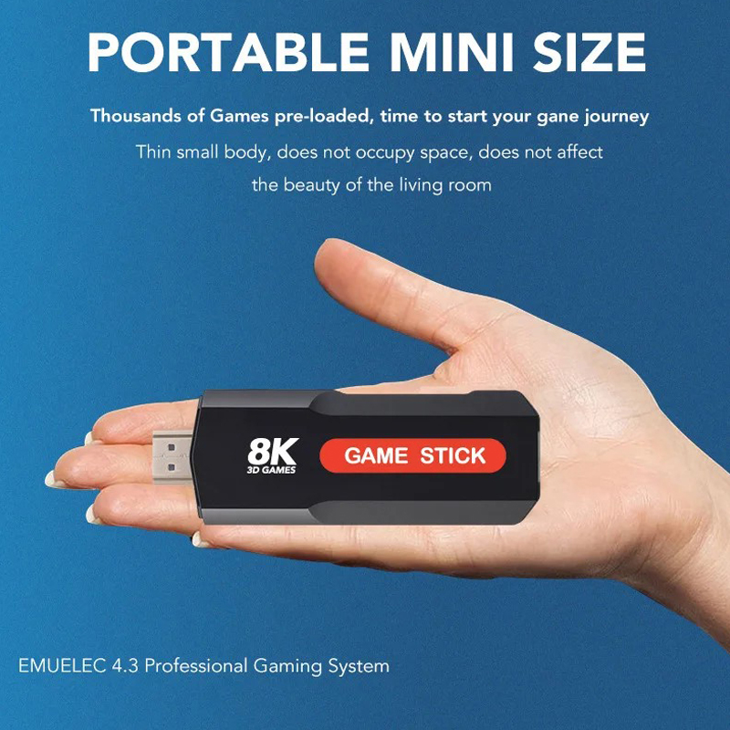 X2 Game Stick HD 4K 8K 3D Cons - Retro Gaming Game Stick recensie en prijs