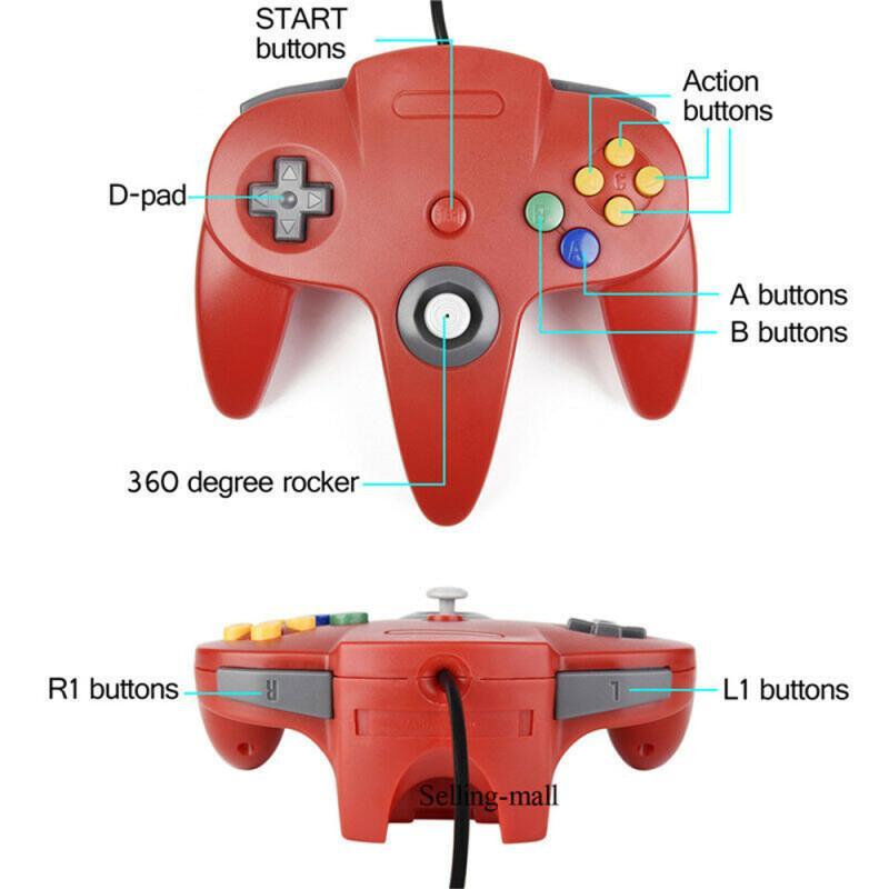 N64-controller Klassieke USB-b - Retro X8 Gaming Console recensie en prijs