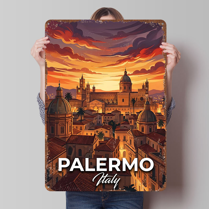 Palermo Italië stadsgezicht bi - Retro Gaming At recensie en prijs